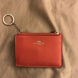 Coach ID Keychain